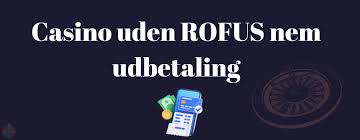 Oplev Bedste Online Casino Uden ROFUS